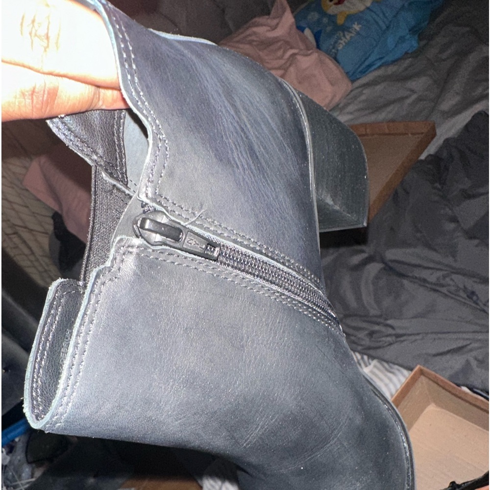 Black Lucky Brand Booties with heel